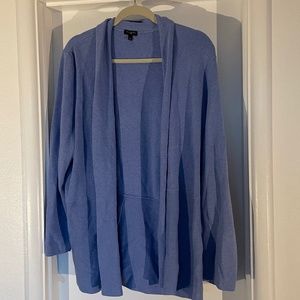 Talbots Periwinkle Cardigan Sweater